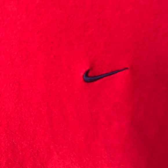 Red Nike Ole Miss polo Shirt Size Large - Picture 7 of 8